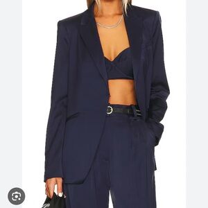 Favorite Daughter Satin Blazer